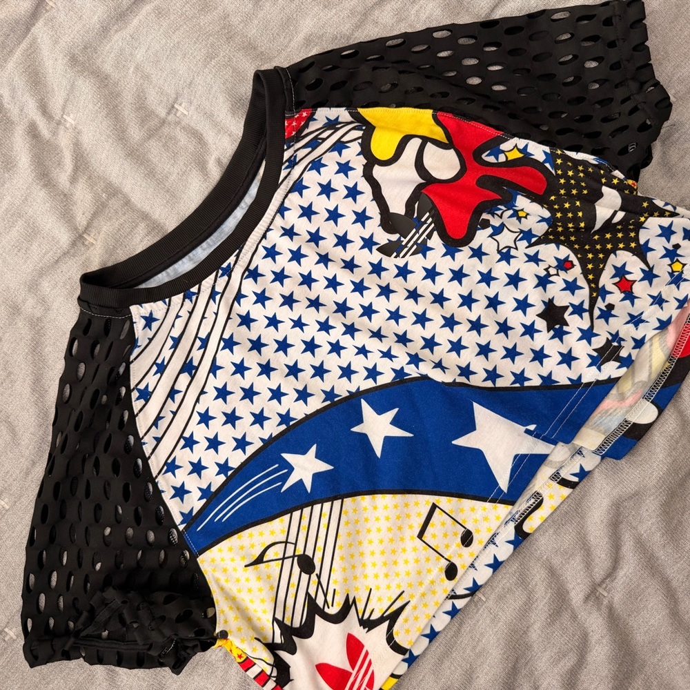Adidas x Rita Ora Crop Top